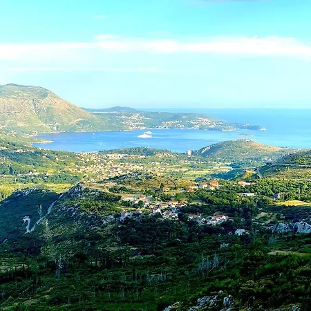 فيلة Luxury Rock With Pool And Jacuzzi Near Dubrovnik *