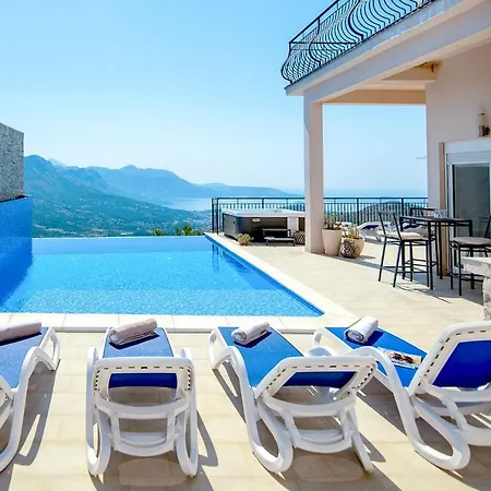 Villa Luxury Rock With Pool And Jacuzzi Near Dubrovnik