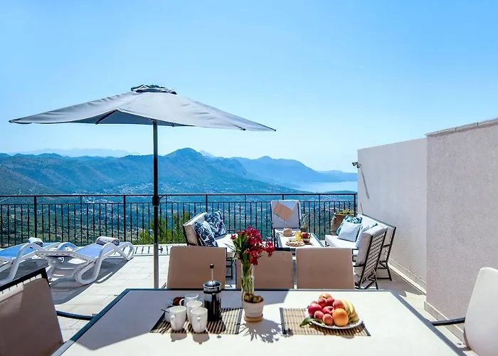 Luxury Rock With Pool And Jacuzzi Near Dubrovnik Vila Ivanica